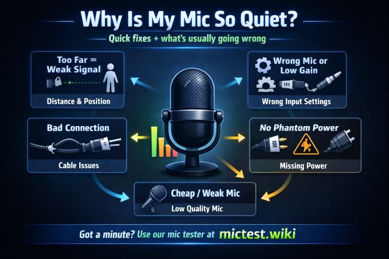 Why is My Mic So Quiet